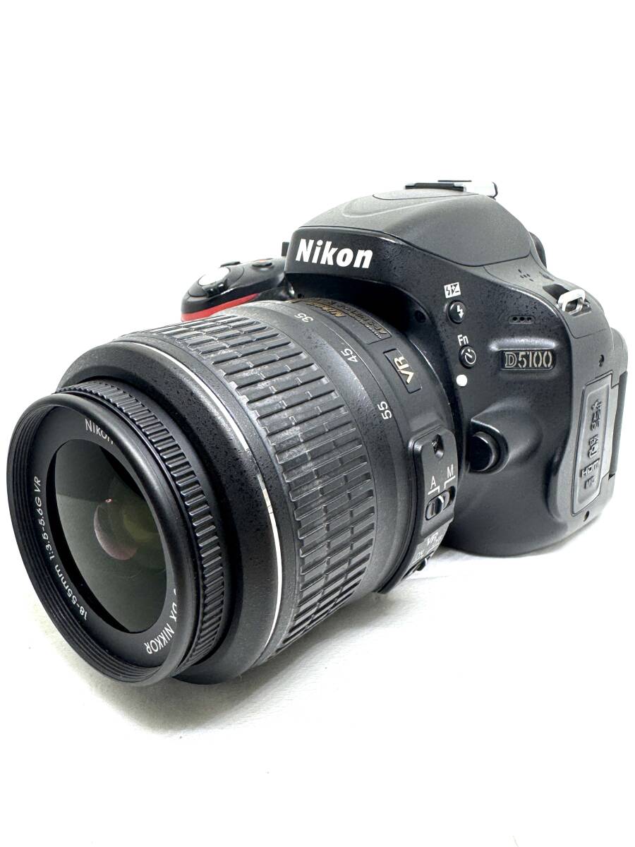 ★良品★《ショット数18,836回 》Nikon ニコン D5100 / AF-S DX 18-55mm F3.5-5.6G VR★　#275 #321