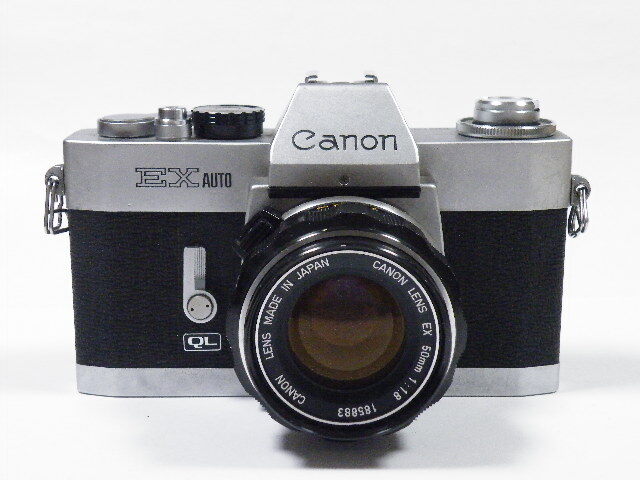 ◎ Canon EX AUTO キャノン EX AUTO + EX50mmF1.8 レンズ 一眼レフカメラ