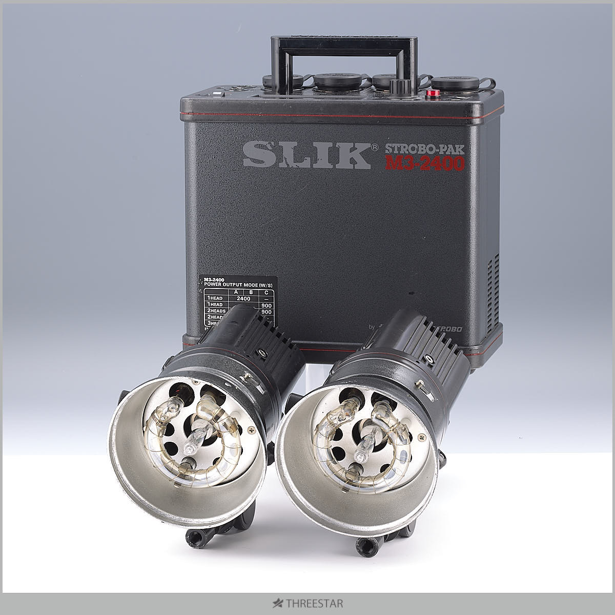 SLIK M3-2400/MFH-2500 珍品 サンスターストロボのOEM SUNSTARSTROBO MFH25 2400W ジェネレーター 【S1】
