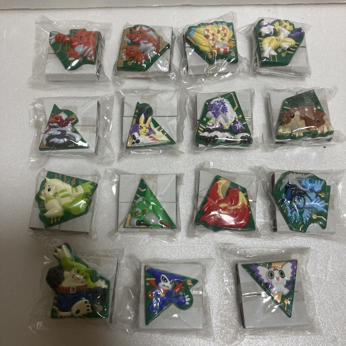 希少　 当時物　デジモン マグネット　全15種　コンプ　グミ　 食玩　