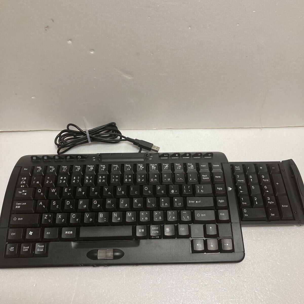 動作確認済　 キーボード　FKB-ZU234BK ロアス