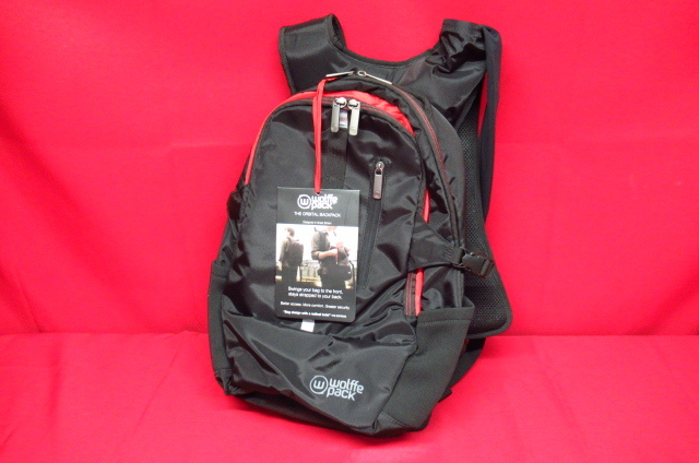 Wolffe pack ウルフパック ESCBL1 エスケープ 18L リュック バックパック BLK ブラック レッド 管理7KH1104B-H6