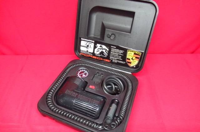PORSCHE ポルシェ 純正 エアーコンプレッサー カー用品 現状品 管理7KH1121B-F3