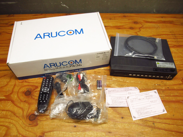 ARUCOM アルコム RD-RA2104 デジタルレコーダー 防犯 動作未確認 現状品 管理7S1110K-B7