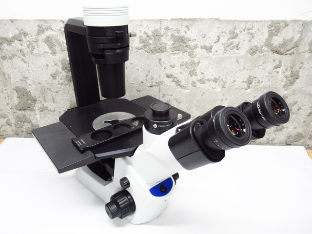 OLYMPUS オリンパス CKX53SF 倒立型 培養顕微鏡 リングスリット付き 電源コード無し 動作未確認 現状品 管理7k1111B-H03