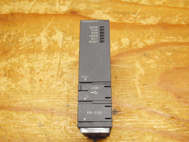 正常動作品 Mitsubishi 三菱電機 Q03UDCPU CPUユニット シーケンサ 管理7S1115B-C6