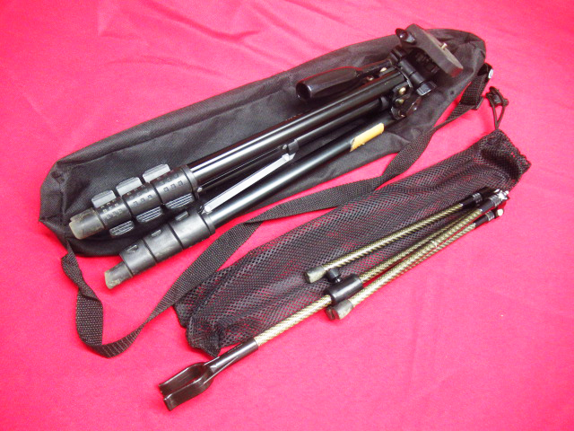 2点セット SVBONY エスブイボニー SV101 三脚 / CARTEL MIDAS カーテルミダス RX105 BOW STAND ボウスタンド アーチェリー 管理7S1128F-