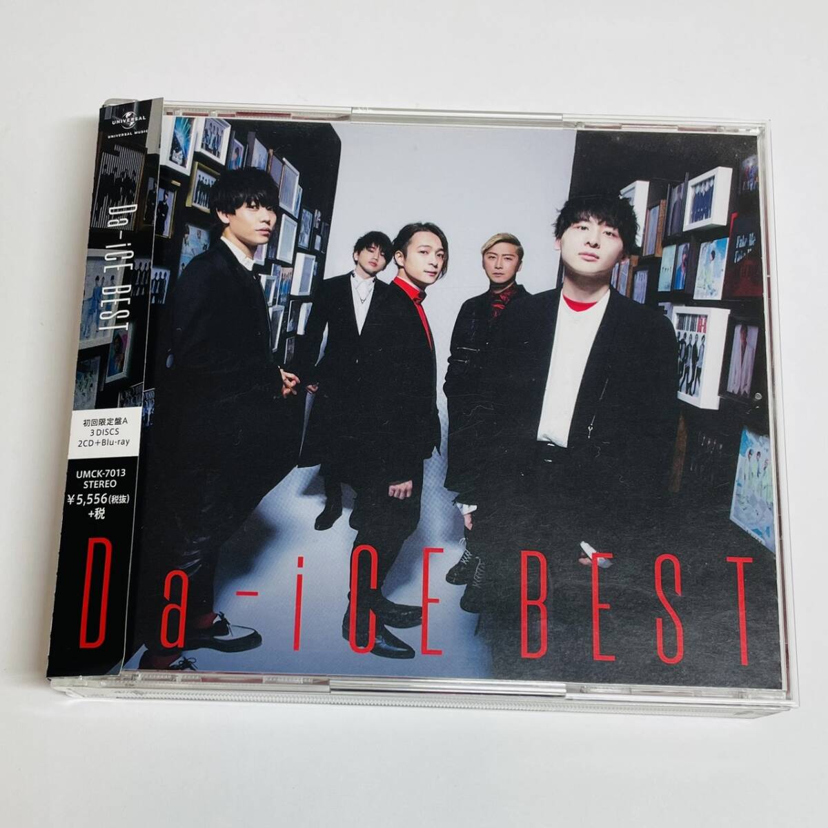 帯付・希少★ Da-iCE BEST(初回限定盤A)(2CD+Blu-ray付)