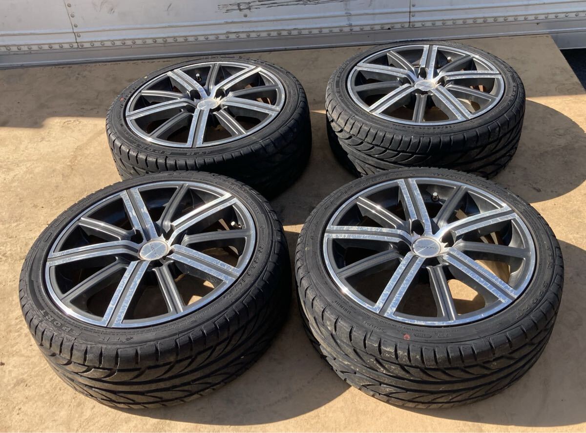 ATR SPORT 195/45 R16 195/45R 夏タイヤ 4本セット タイヤホイールセット 4穴 XL 2018年製