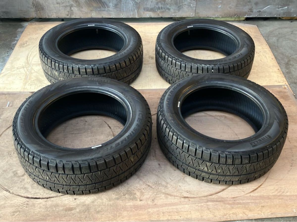 PIRELLI-スタッドレスタイヤ 215/55R16 97Q 4本セット 2021年　C-7-607番