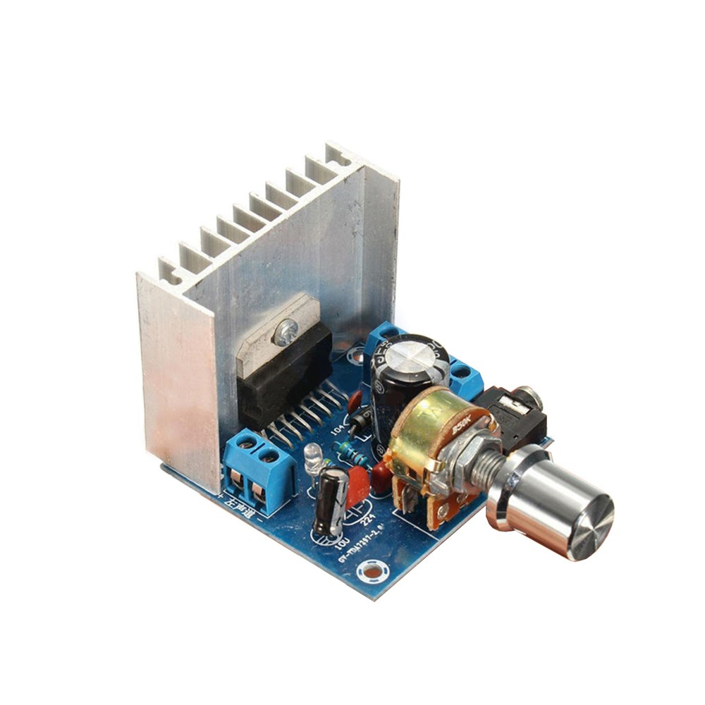 TDA7297 ステレオオーディオアンプ基板 15W+15W(4Ω) DC12V