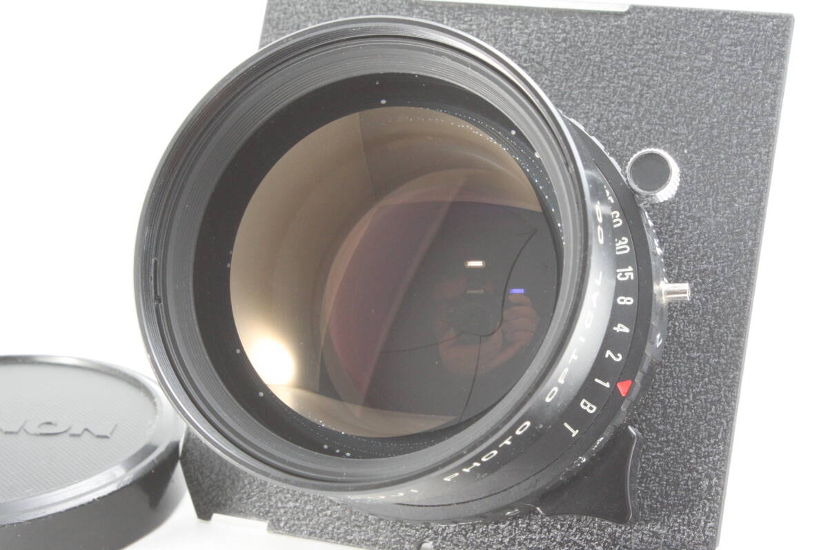 [AB] FUJINON・W 250mm F6.3★COPAL★TOYO-VIEWボード 大判レンズ★11017