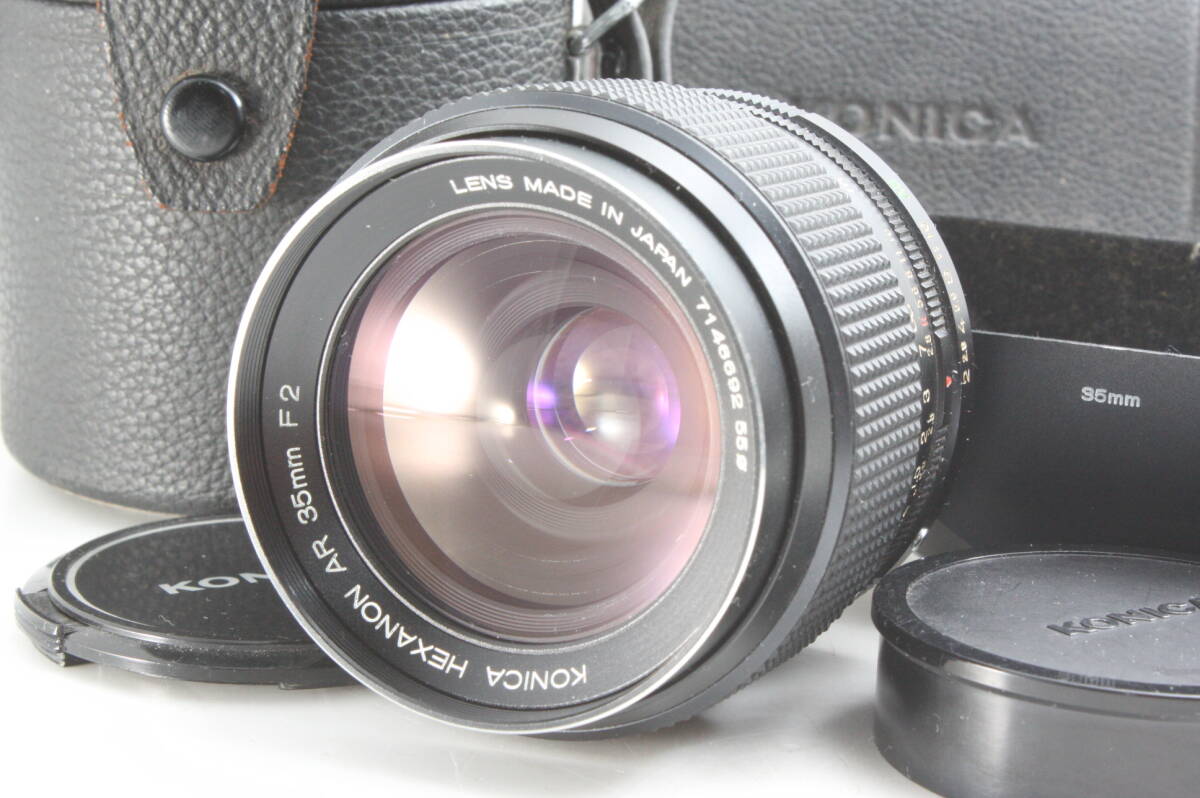 [B] KONICA AR HEXANON 35mm F2★コニカ ヘキサノン AR★11018
