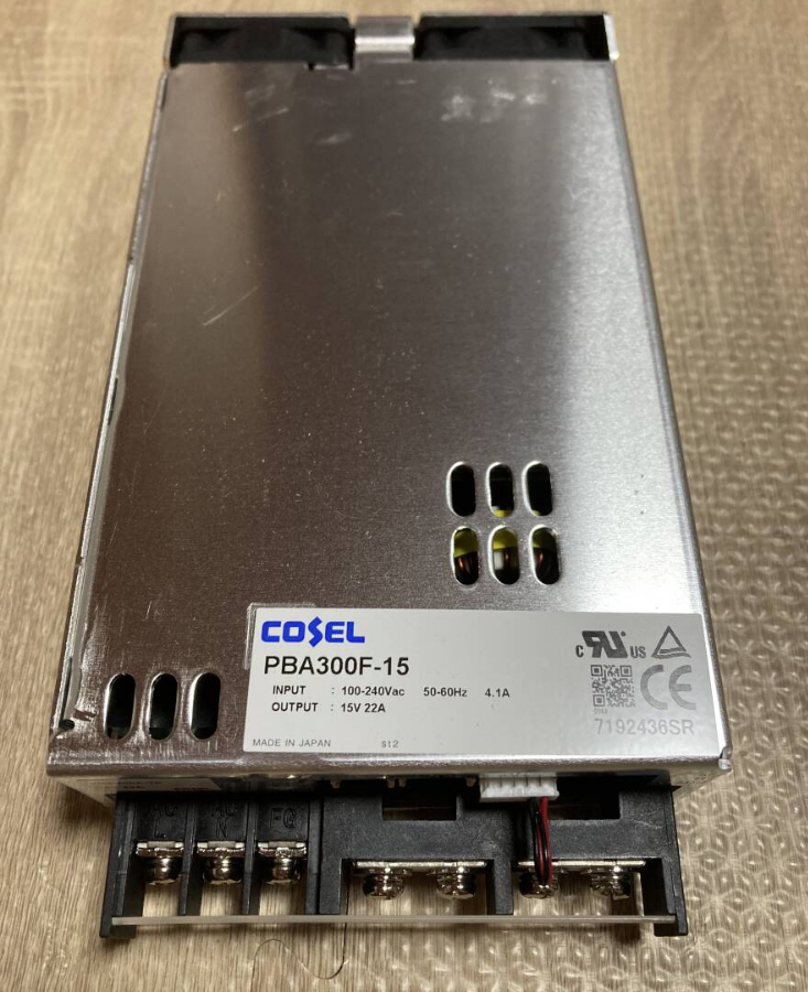 新品 【COSEL スイッチング電源 PBA300F-15 15V22A】③