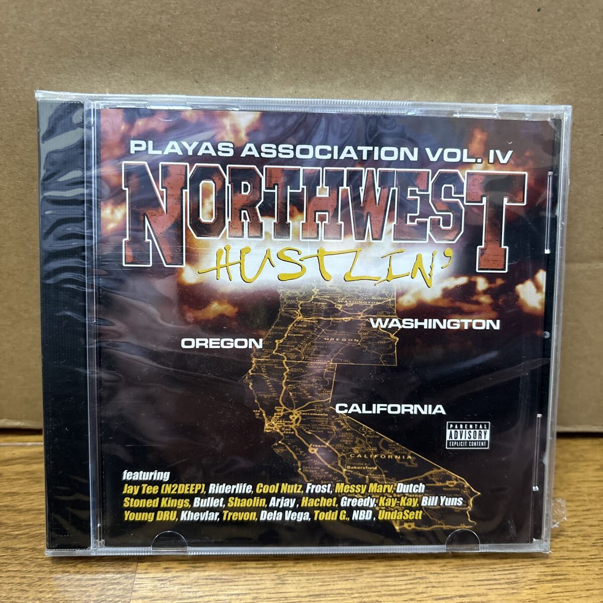 PLAYAS ASSOCIATION v.4 northwest Hustlin. gーRAP 新品