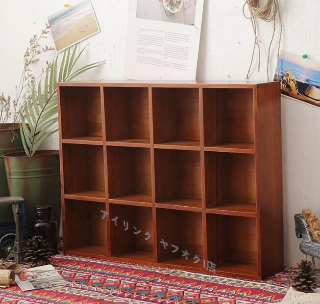 ◆新品壁掛けシェルフ ウォールラック 小物入れ 収納 ディスプレイ 棚 ウッド ラック ミニチュア