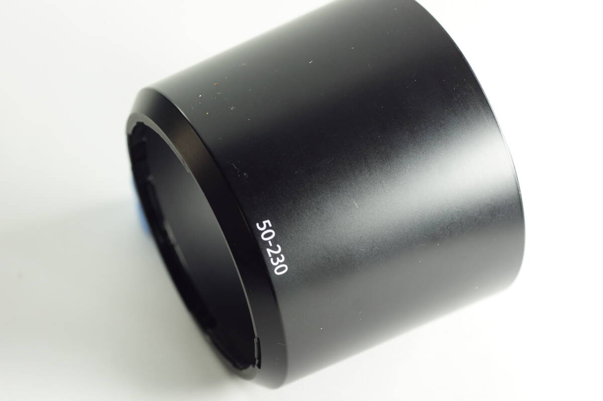 影OG『並品』 FUJIFILM XC50-230mmF4.5-6.7用 フジフイルム レンズフード Lens Hood SHADE