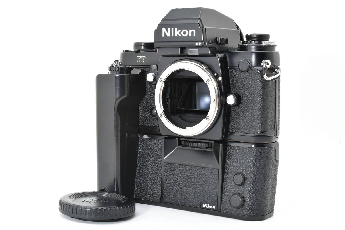 ★完動品★ Nikon ニコン F3 HP ボディ + MD-4 + MF-6B MF 一眼レフフィルムカメラ ＃3350