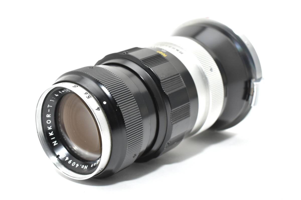 ★希少品★ Nikon ニコン NIKKOR-T 105mm F4 10.5cm マウンテンニッコール Sマウント Nippon Kogaku Japan ＃3458