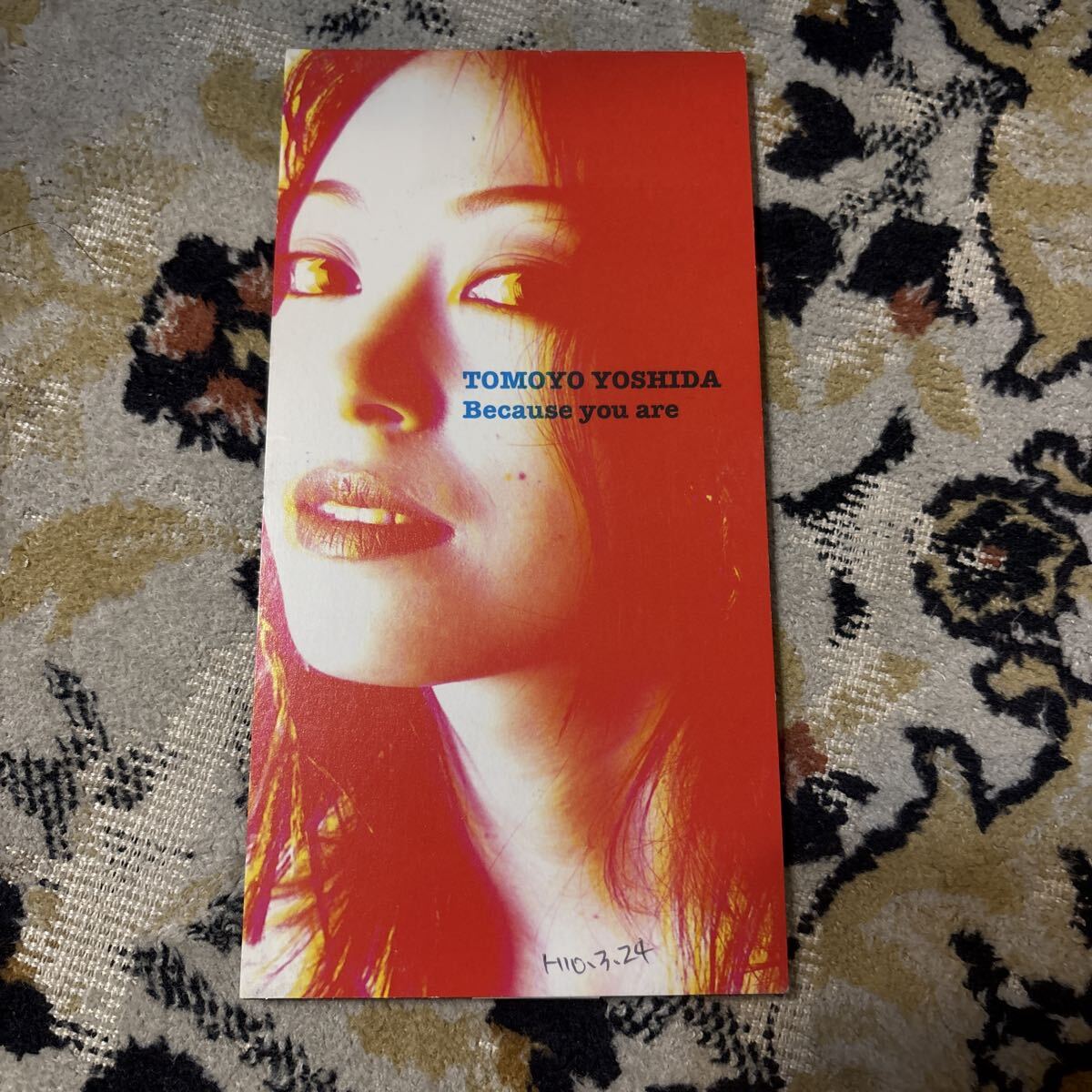1111-035 8cm CD中古★吉田朋代 Because you are BECAUSE YOU ARE