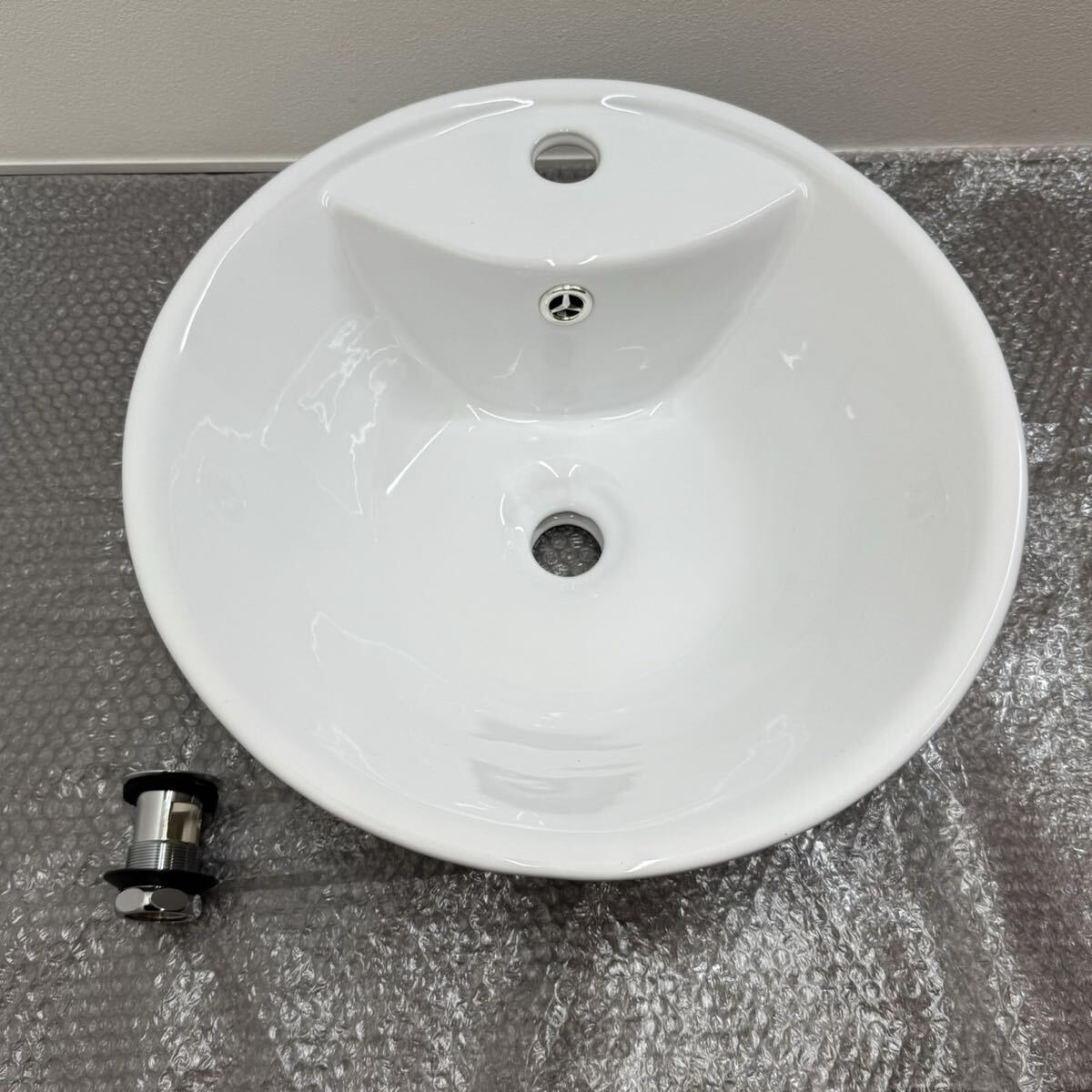 H111CZ21b ブランシュ ベッセル型タイプ 洗面ボウル RS 1404 陶器 水栓ボウル W44cm 水周り 洗面所 脱衣所 手洗い器 手洗器