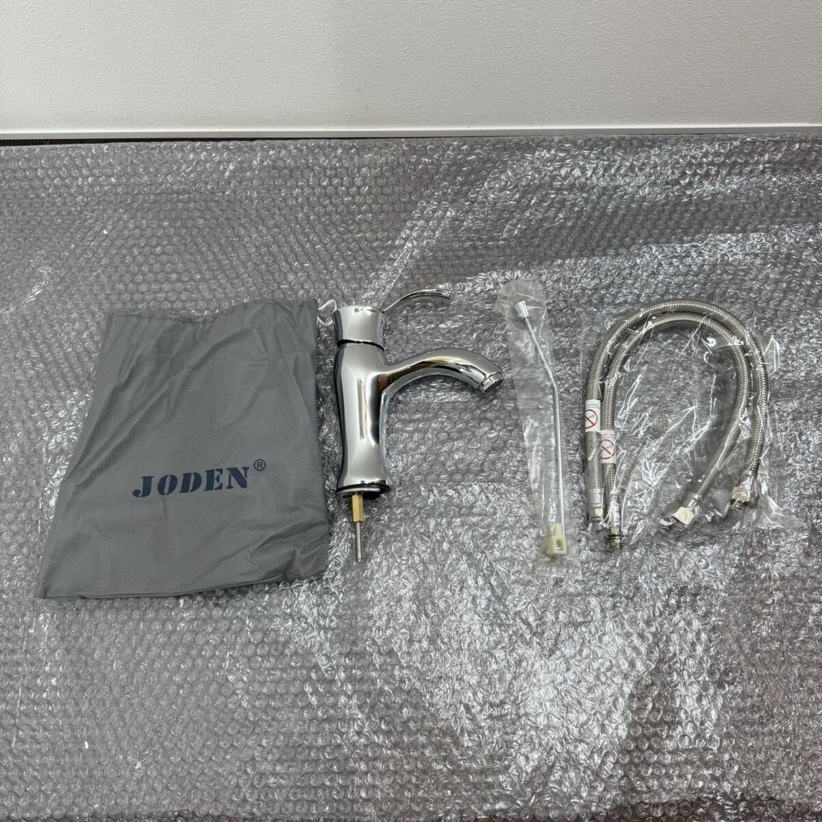 H111CZ1h 美品 JODEN ジョーデン 水洗金具 J-21 混合栓 水栓金具 シングルレバー式 スタイリッシュ 水周り 洗面水栓