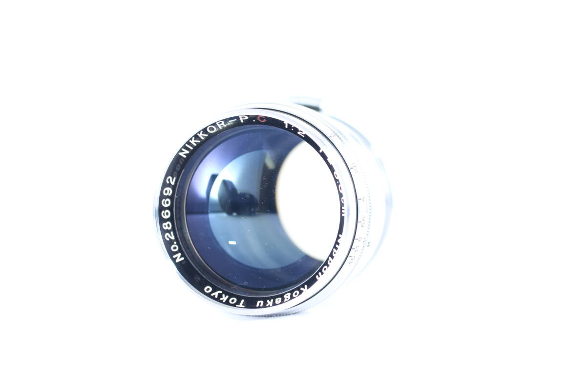 ★極上美品★ニコン Nippon Kogaku Tokyo NIKKOR-P C 8.5cm F2 ★完動★#K486