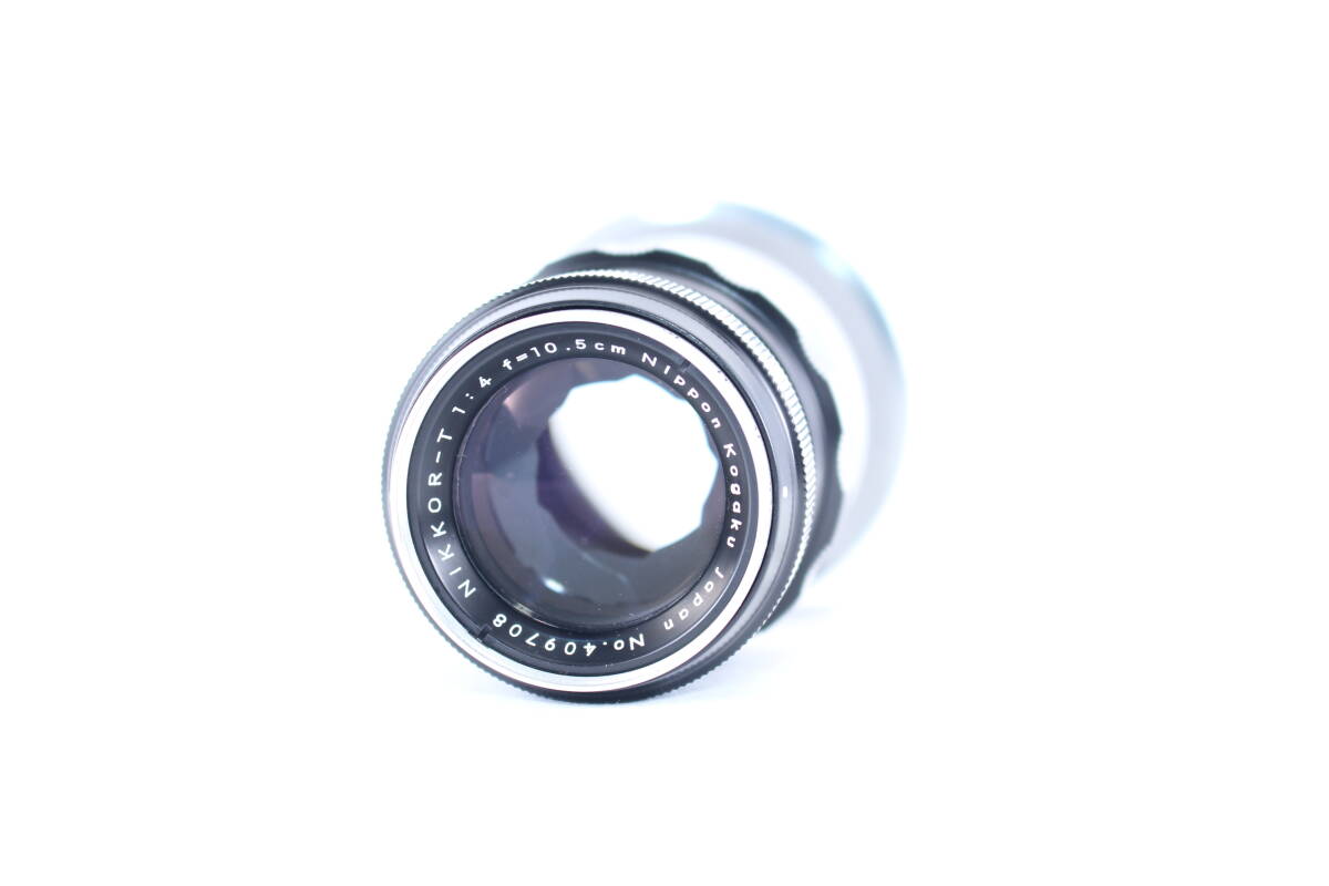 ★極上美品★ニコン Nippon Kogaku Tokyo NIKKOR-T 10.5cm F4 ★完動★#K487