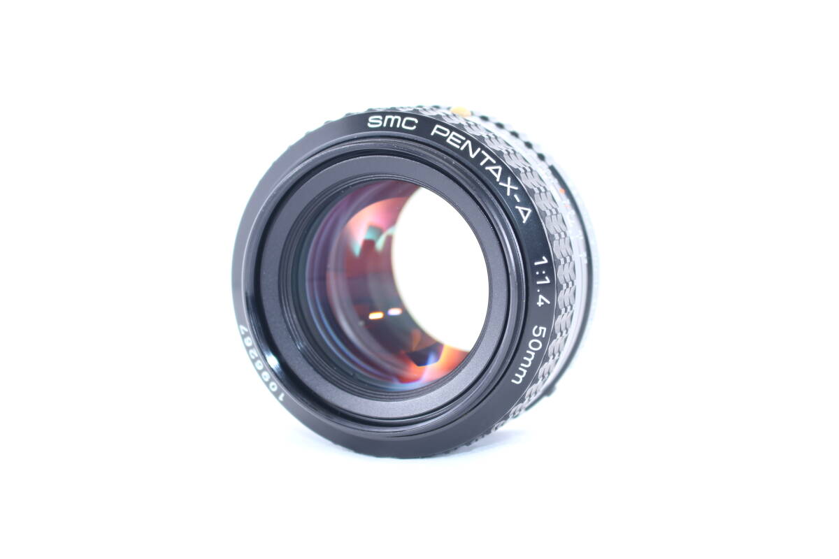 ★極上美品★ペンタックス SMC PENTAX-A 50mm F1.4 ★完動★#K518