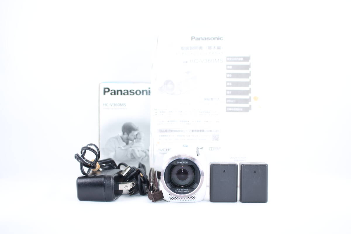 ★超極上★パナソニック PANASONIC HC-V360MS ★元箱付き★#K670