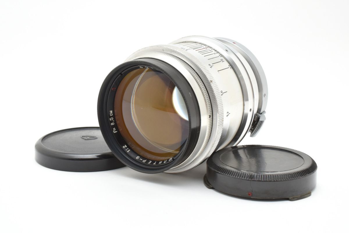 Jupiter-9 85mm F2 シルバー Contax RFマウント YM4540#145