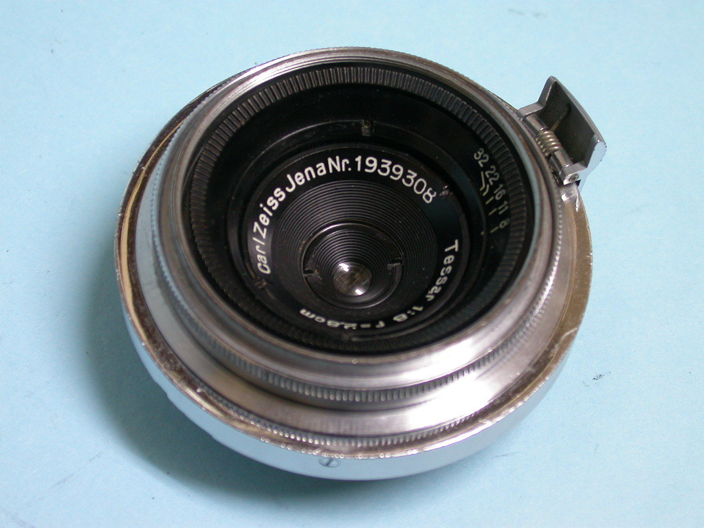 ツァイスイコンContax用広角テッサー28/8Cr #1939308 全6面分解クリーニング 玉クリアー