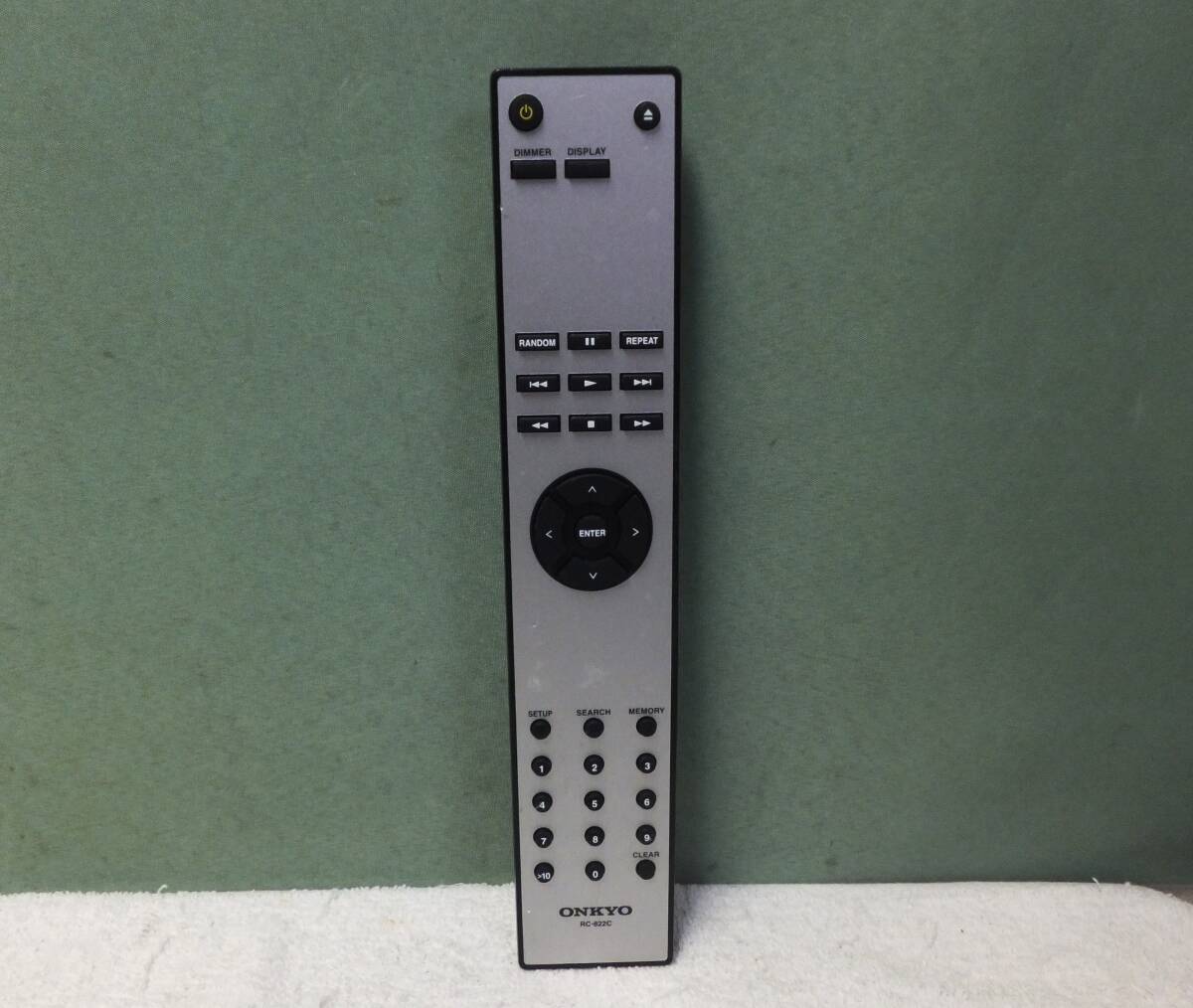 ONKYO オンキヨー オーディオ リモコン RC-822C 中古