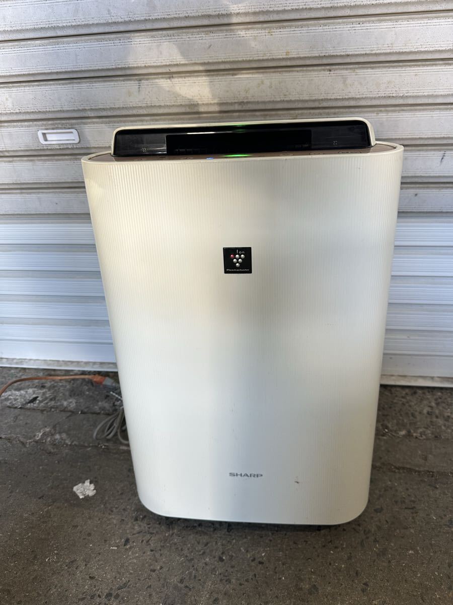 (M2) SHARP シャープ 加湿空気清浄機 KC-G40-W プラズマクラスター 17年製 現状中古品