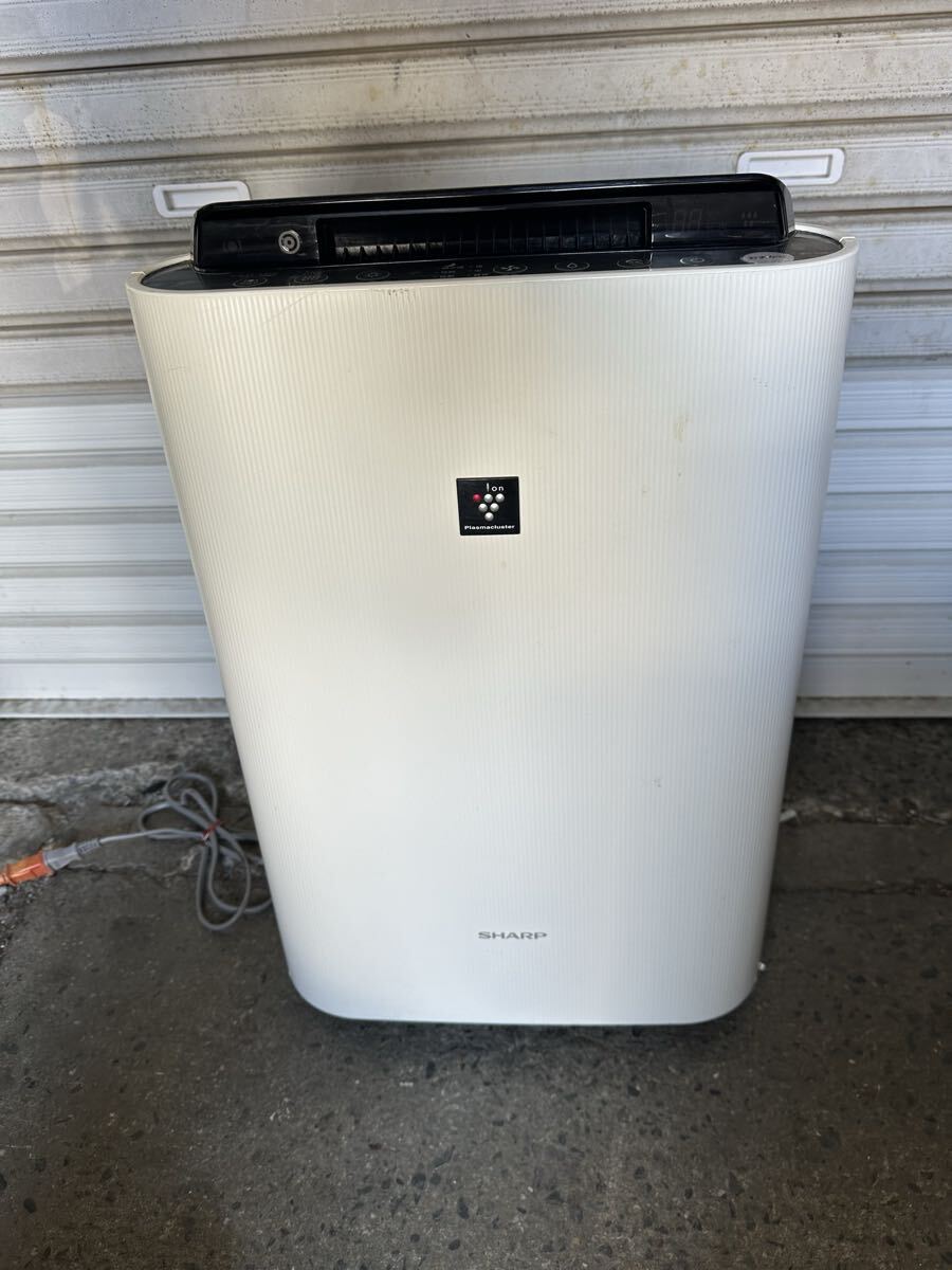 (M4) 加湿空気清浄機 SHARP シャープ プラズマクラスター KC-G50-W 18年製 現状中古品