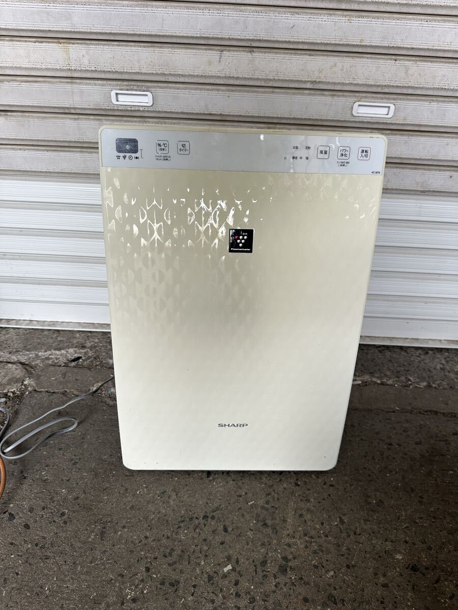 (M10) SHARP シャープ 加湿空気清浄機 プラズマクラスター KC-30T6-W 19年製 現状中古品