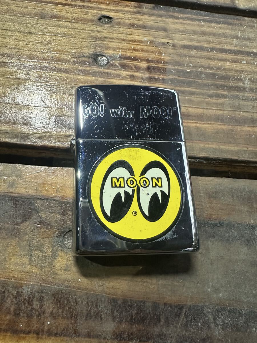 (M) Zippo ジッポー オイルライター MOONEYES ムーンアイズ 未使用品 現状渡し