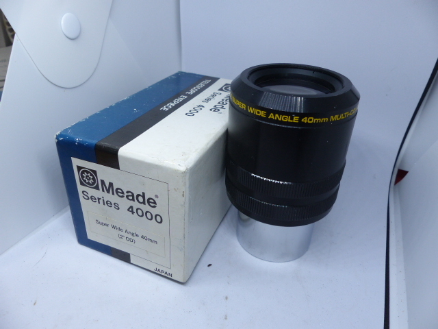 MEADE 2インチ 超広角 SUPER WIDE ANGLE 40㎜MC 箱付