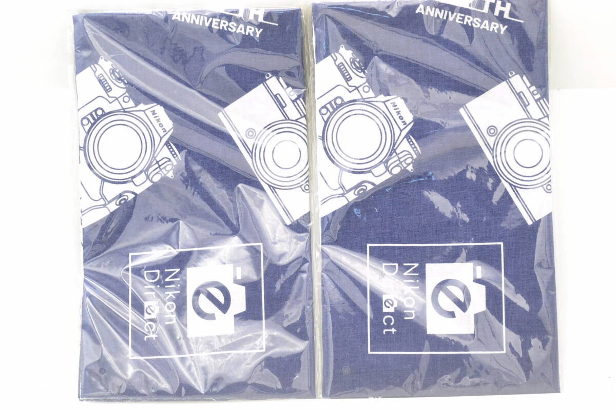 Nikon ニコン ND 20th 記念手ぬぐい 2枚セット ニコン ダイレクト 未使用品