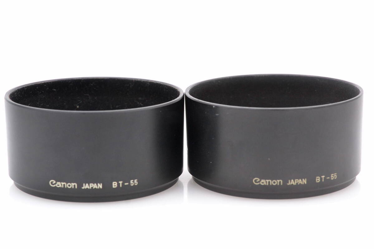 Canon BT-55 純正 レンズフード FD 50mm 1.4 SSC レンズ用等 2個セット