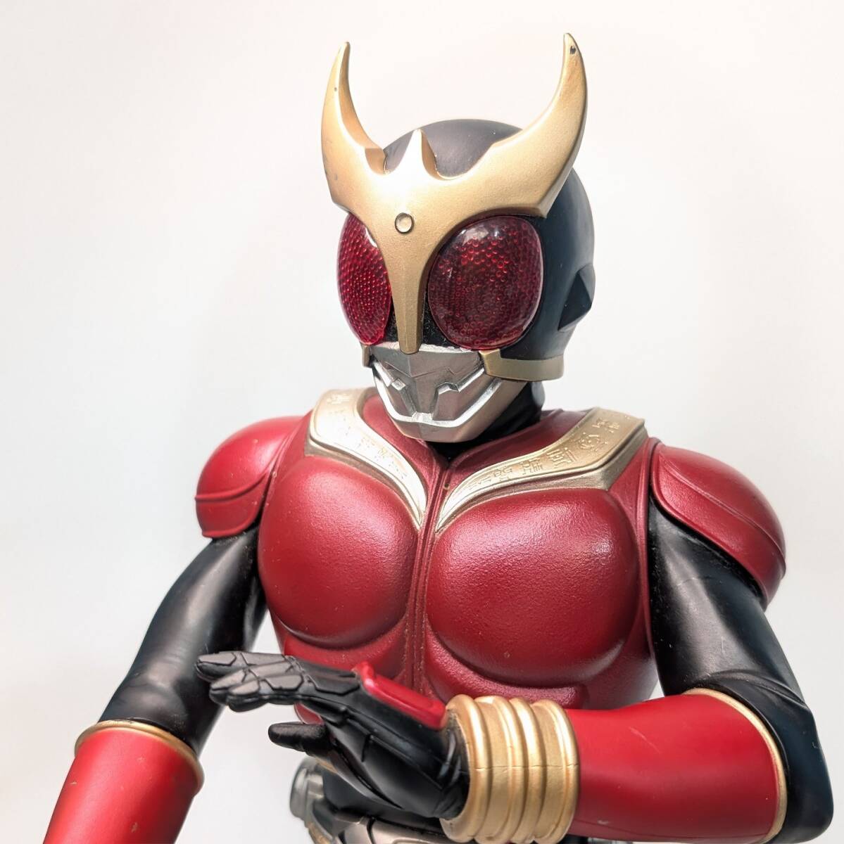 仮面ライダークウガ フィギュア マイティフォーム 京本政樹コレクションBANDAI 日本製 ビッグソフビ