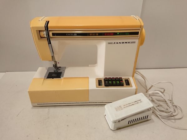 JANOME ジャノメ EXCEL20 MODEL627 電動ミシン