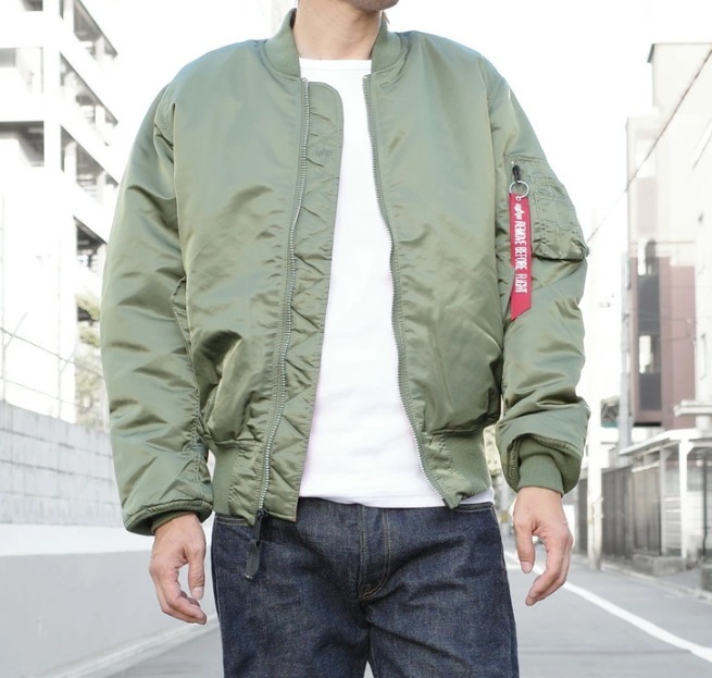 ビッグサイズ 　ALPHA / アルファ　 MA-1 フライトジャケット / サイズ XL / 未使用品 / A228