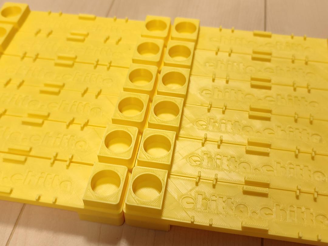 プラレール互換 自作ミニ複線橋脚 12個 検）大量・まとめ・自作・ポイント消化・３D・複線・ミニ・橋脚