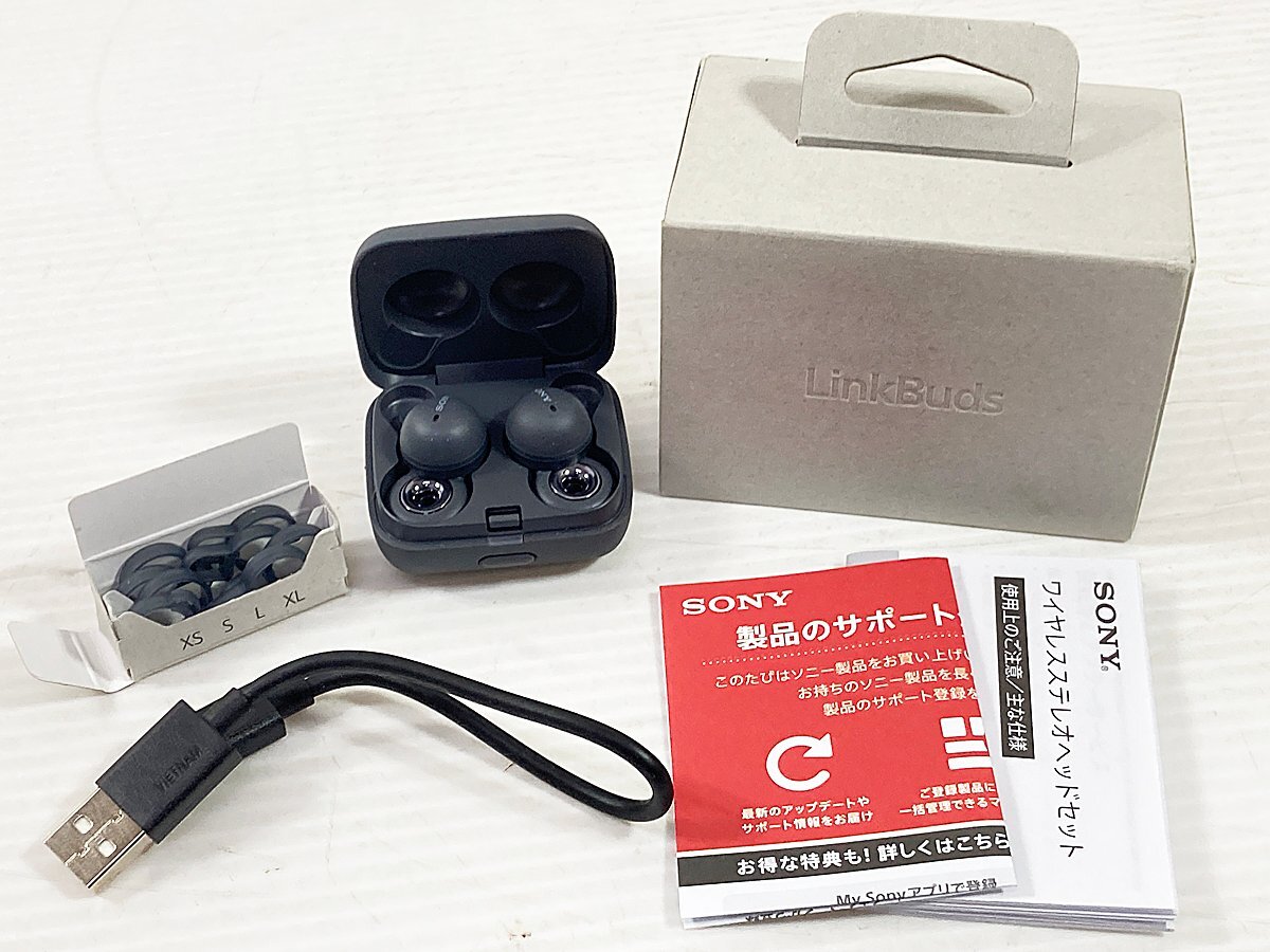 ∞ SONY ソニー ワイヤレスイヤホン LinkBuds リンクバッズ WF-L900 □H8