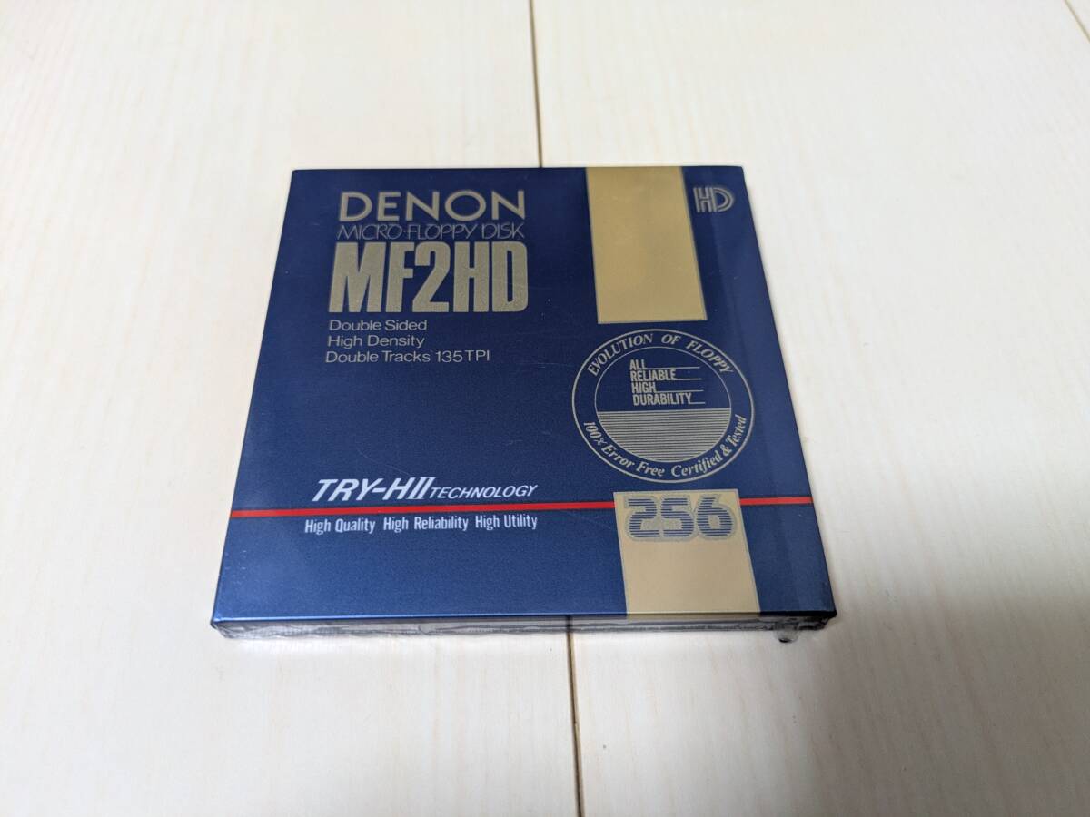 日本製？☆未開封品★DENON/日本コロムビア 3.5インチ フロッピーディスク FD MF2HD MF2HD256PN imation IBM DOS/V PC-98 土日祝も発送可◎
