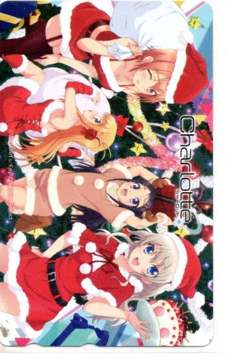 シャーロット Charlotte 7 未使用 テレホンカード 電撃 誌上通販限定 テレカ/ Manga Anime Japanese Phone Card