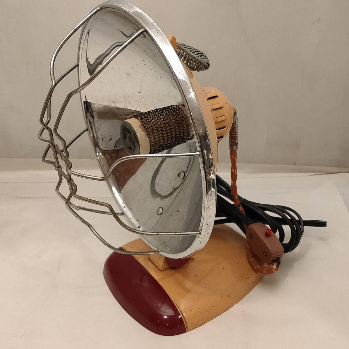 111302●昭和レトロ ナショナル 松下 電気ストーブ ジャンク扱い●