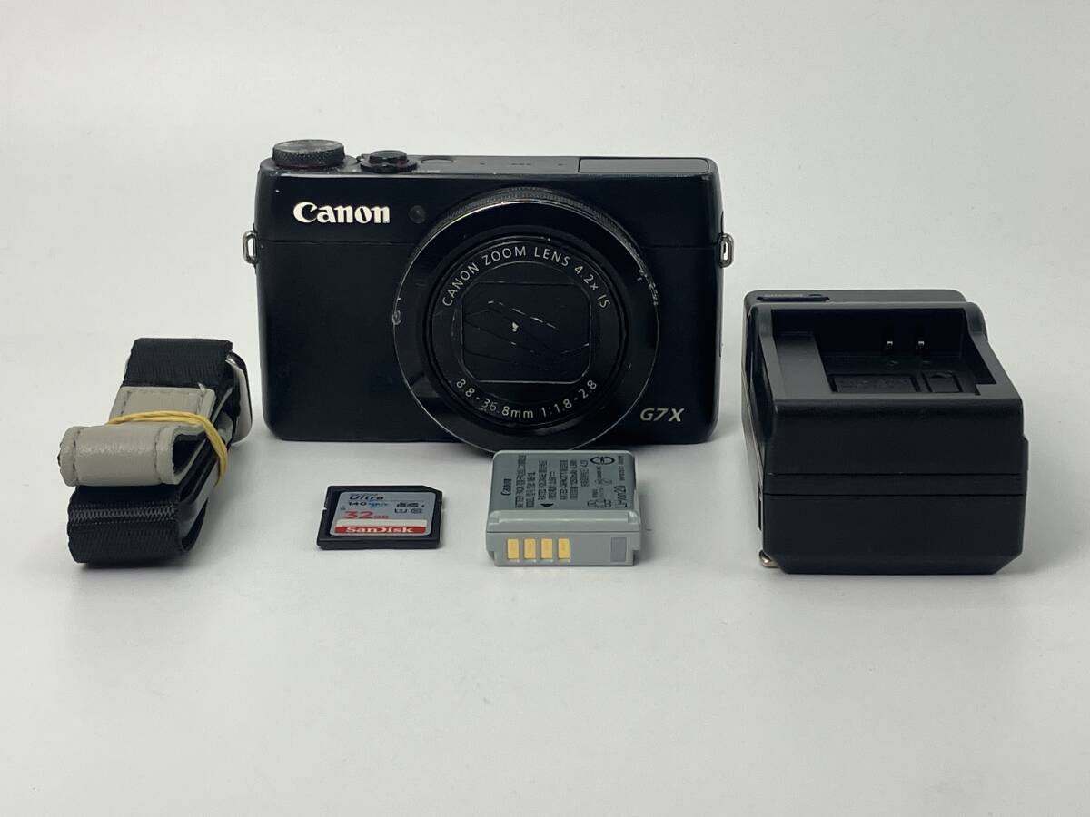 【返品保証・動作確認済】Canon PowerShot G7 X コンパクトデジタルカメラ