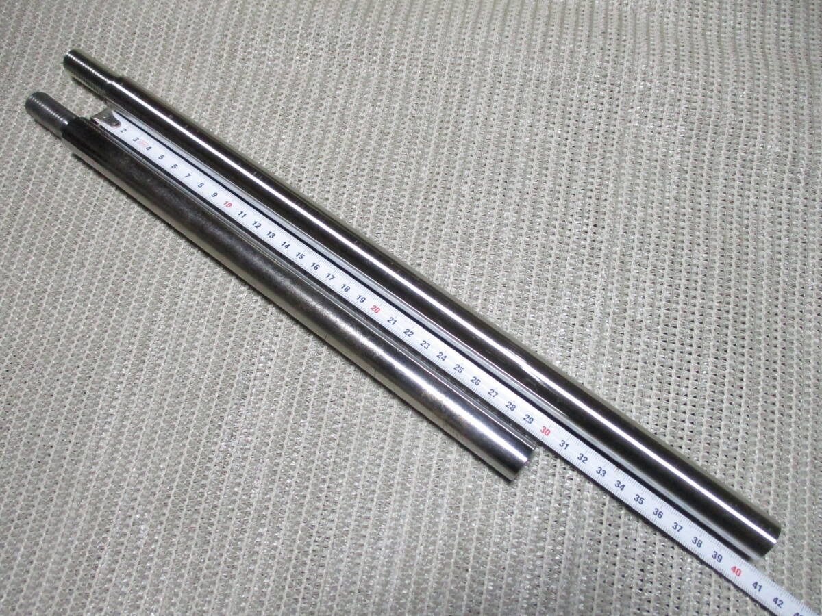 ビクセン SP GP系 ステンレス製ロングシャフト400mm 特注品（検 バランスウェイト スーパーポラリス グレートポラリス